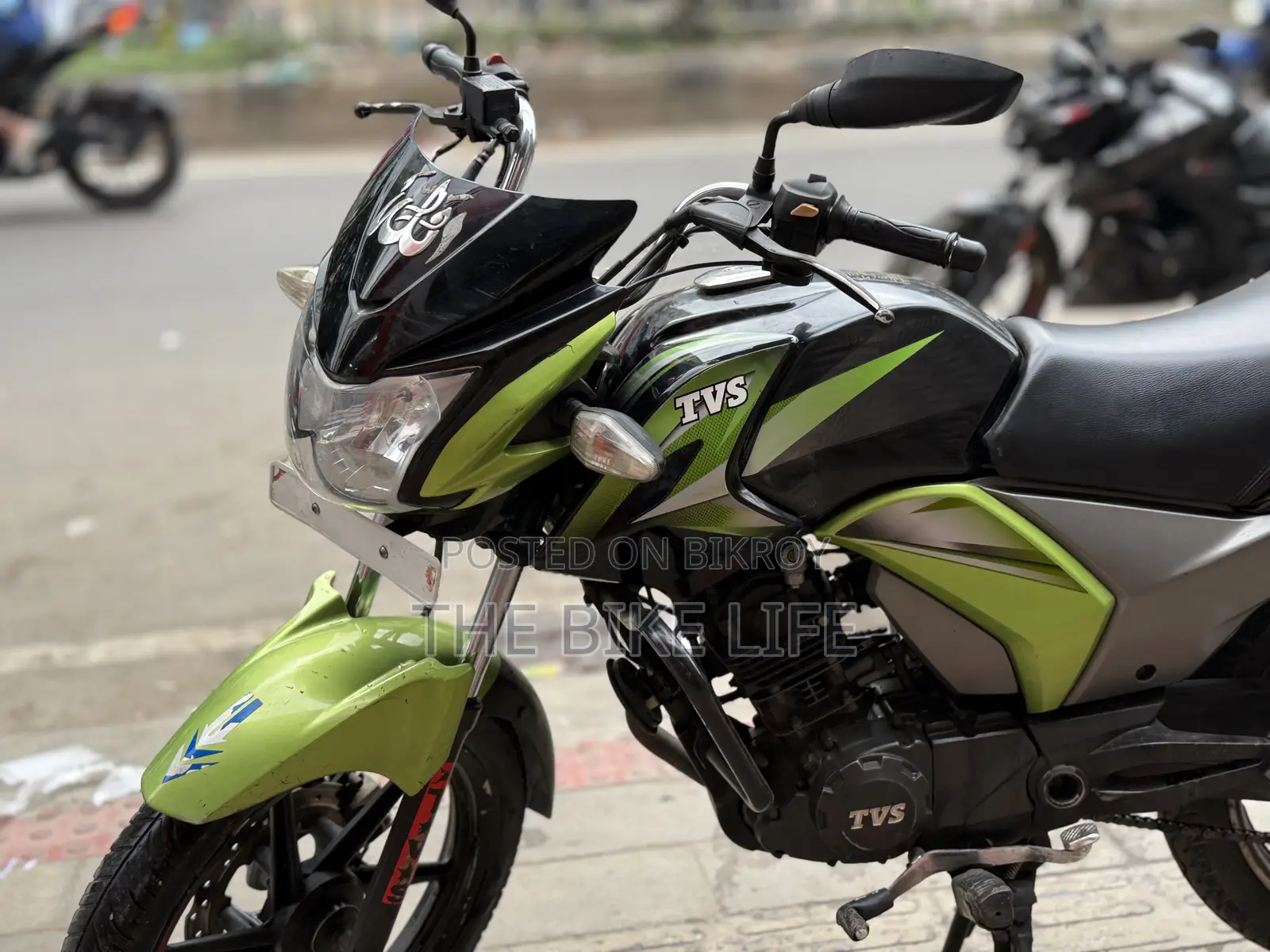 টিভিএস স্ট্রাইকার ১২৫ ২০২১ সবুজ