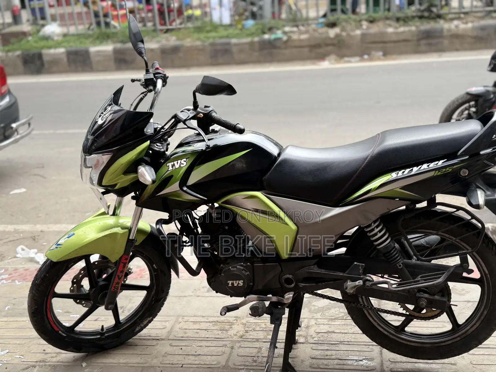 টিভিএস স্ট্রাইকার ১২৫ ২০২১ সবুজ