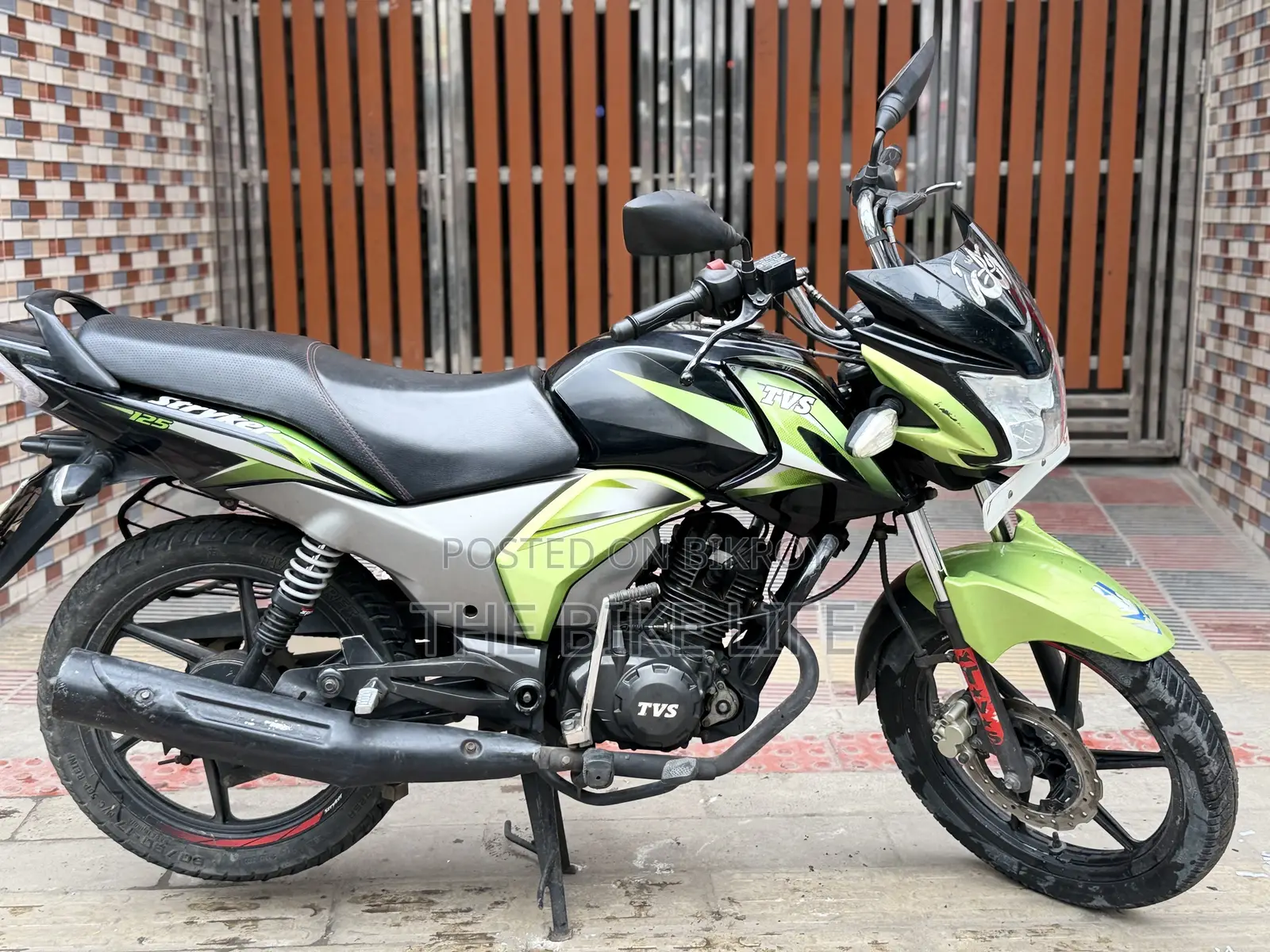 টিভিএস স্ট্রাইকার ১২৫ ২০২১ সবুজ