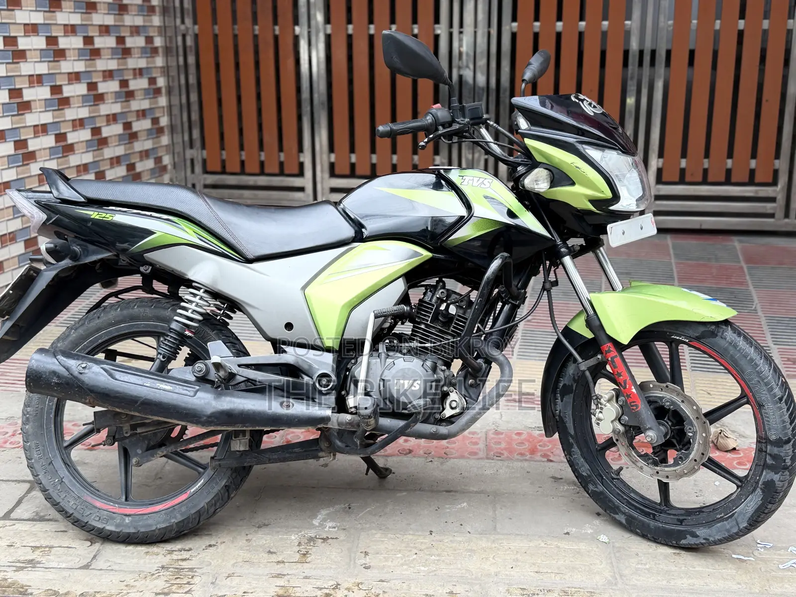 টিভিএস স্ট্রাইকার ১২৫ ২০২১ সবুজ