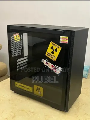 PC Casing + 240mm ARGB Liquid Cooler + Extra ARGB Fan + 24-inch 144Hz Gaming Monitor