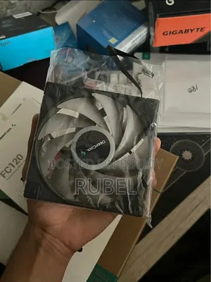 PC Casing + 240mm ARGB Liquid Cooler + Extra ARGB Fan + 24-inch 144Hz Gaming Monitor