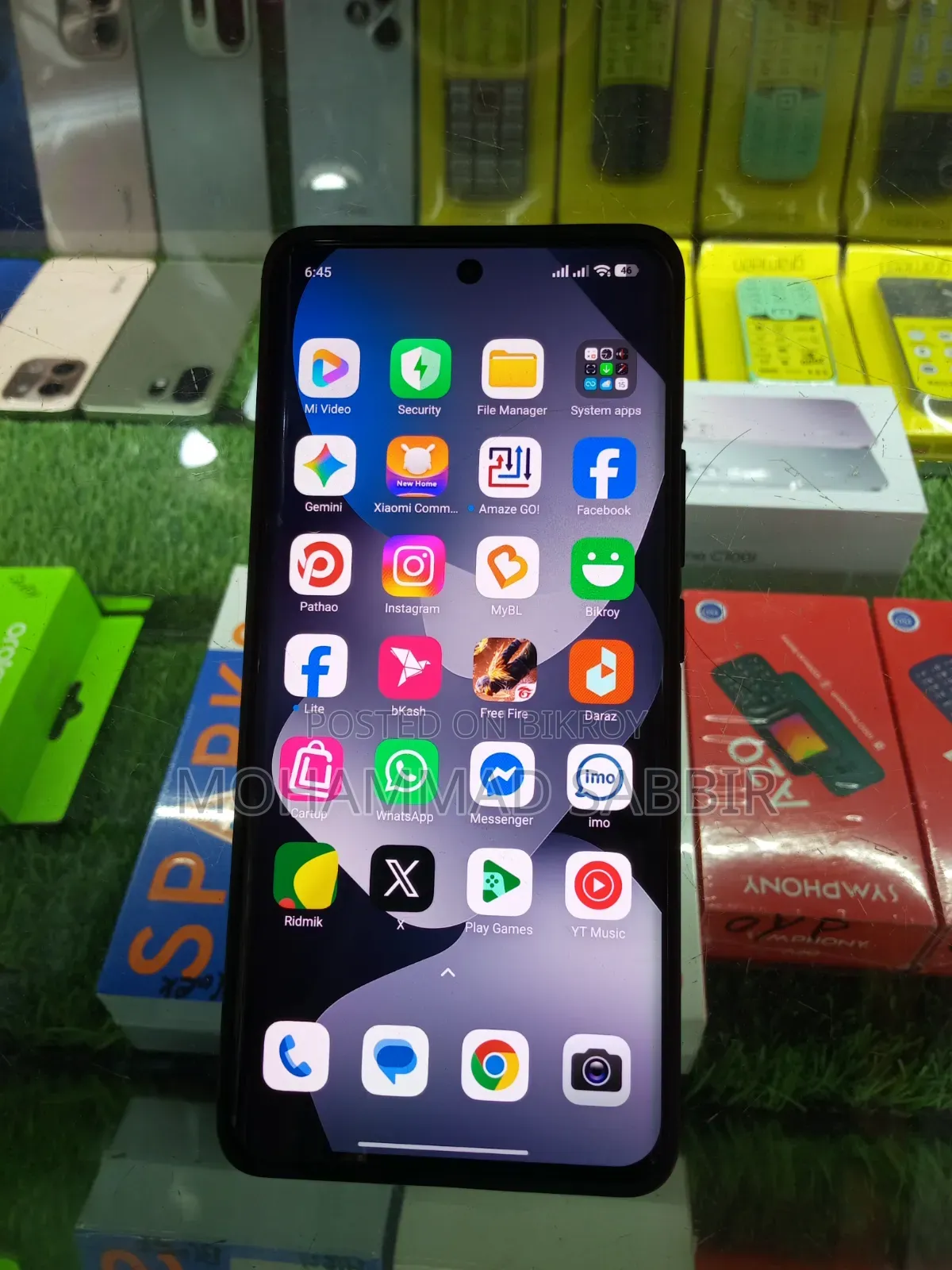 শাওমি রেডমি নোট ১৫ ১২৮ জিবি কালো