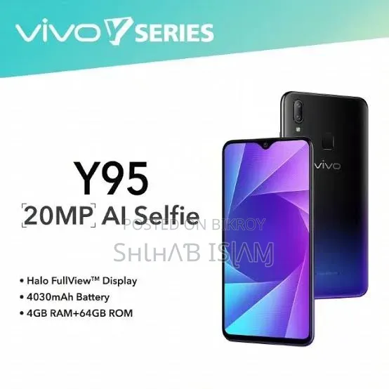 Vivo Y95 128 GB Black