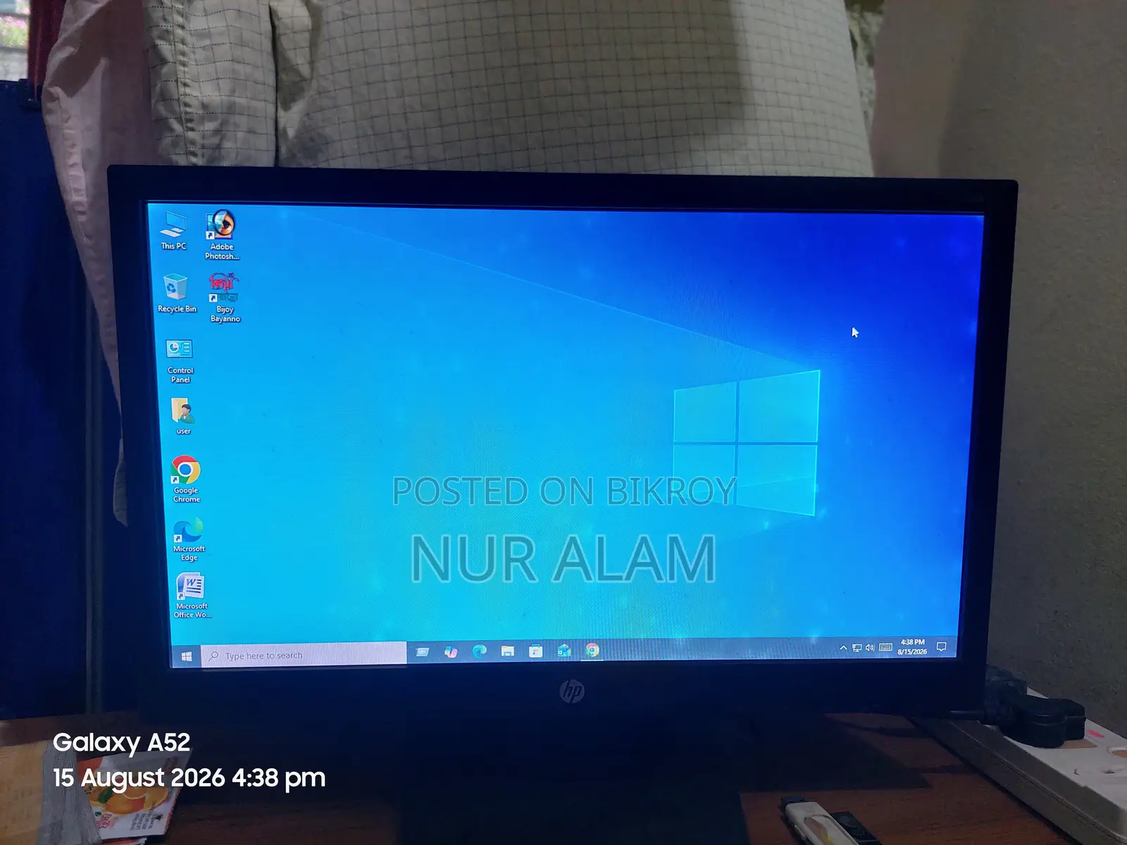 Desktop Computer HP 6GB Intel Core I5 HDD 500GB