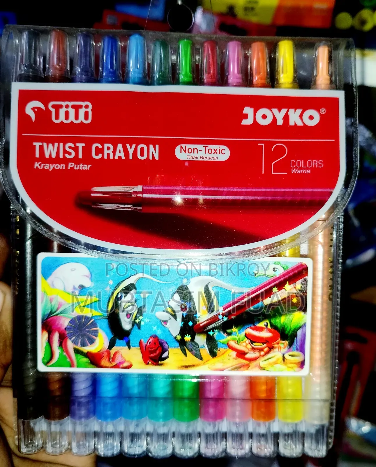 12 Pic Double Colour Warna