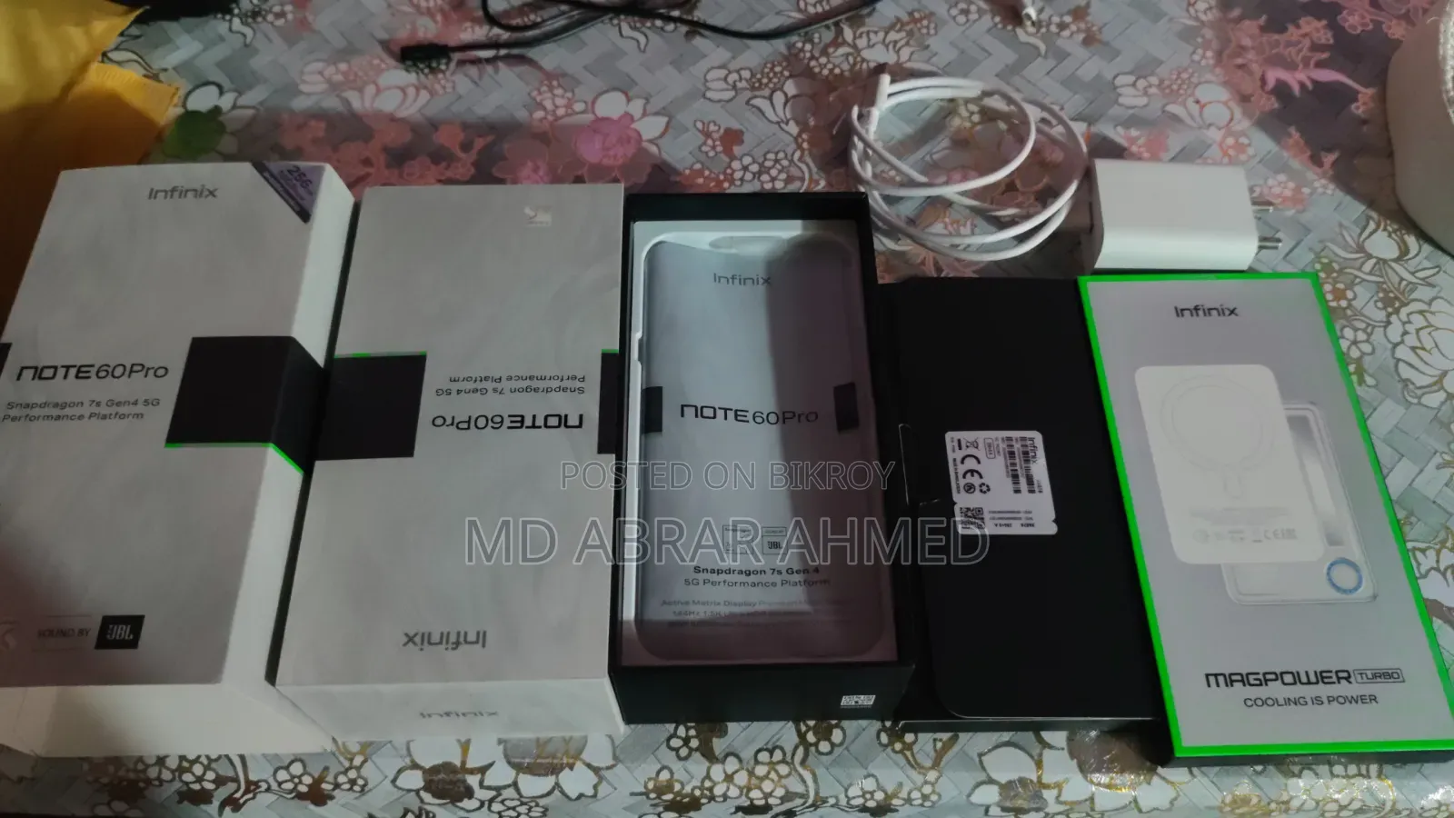 ইনফিনিক্স নোট ৬০ প্রো ২৫৬ জিবি অরেঞ্জ