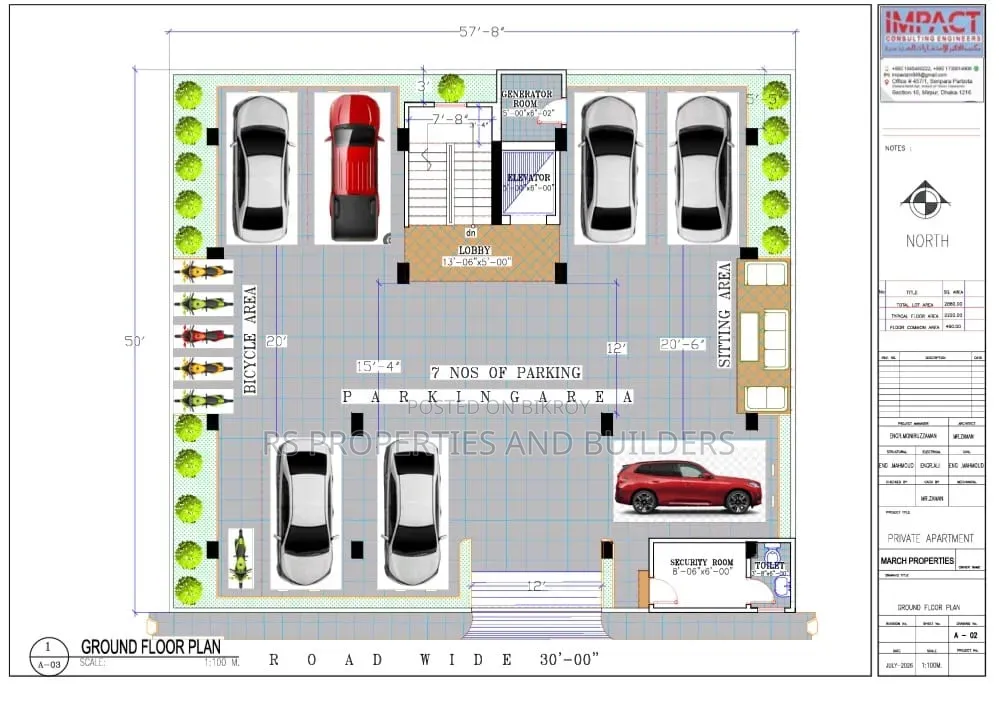 3 Bedroom Apartment in Ashulia, Savar for Sale
