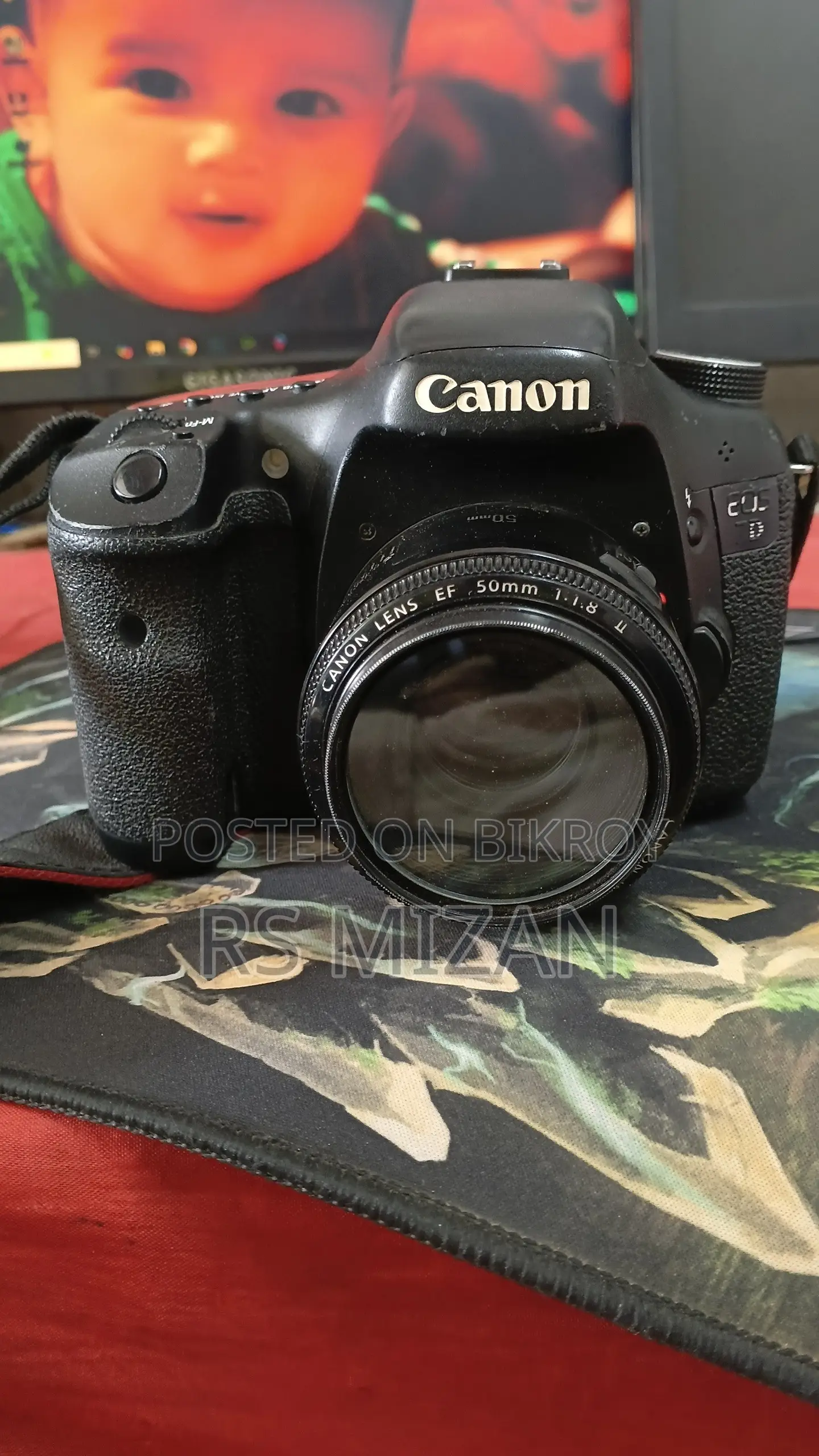 Camera Canon 7d Prime Lanc 50mm
