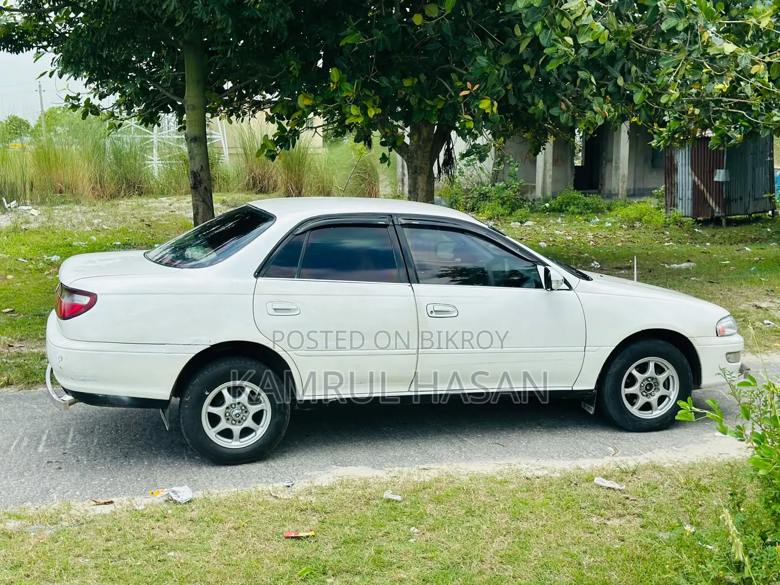Toyota Carina 1.5 Front Wheel Drive Sedan 1993 White