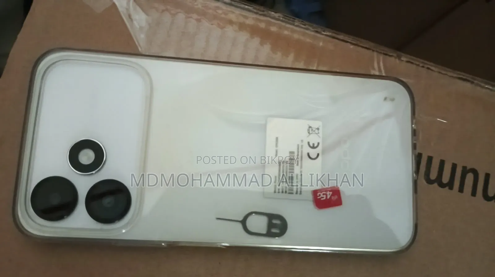 New Oppo A6c 128 GB White