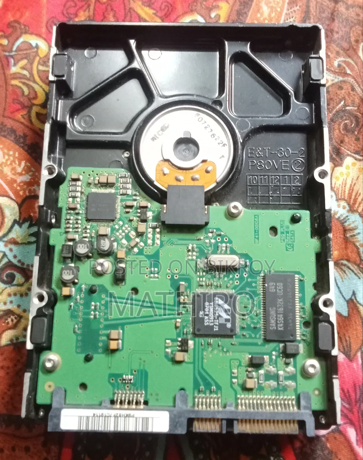 The hard disk is like new