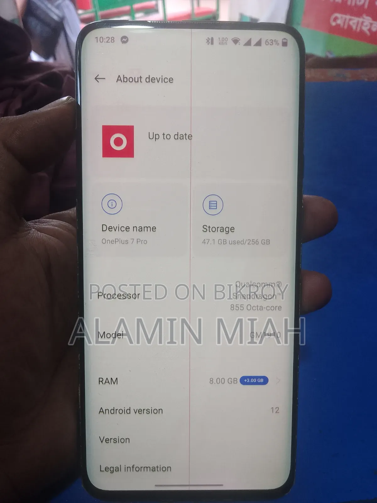 OnePlus 7 Pro 256 GB Blue