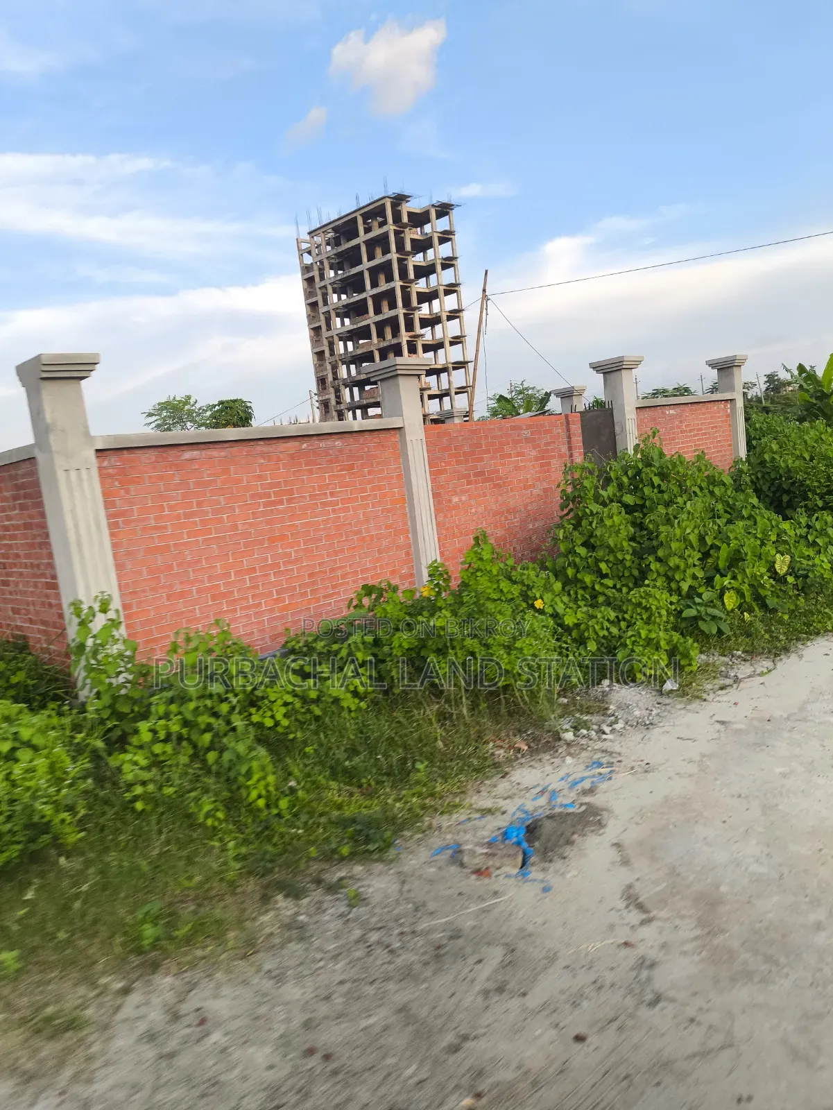 54Ft Road East Face 3 Katha Plot Sale in Sector: 13, Purbachal