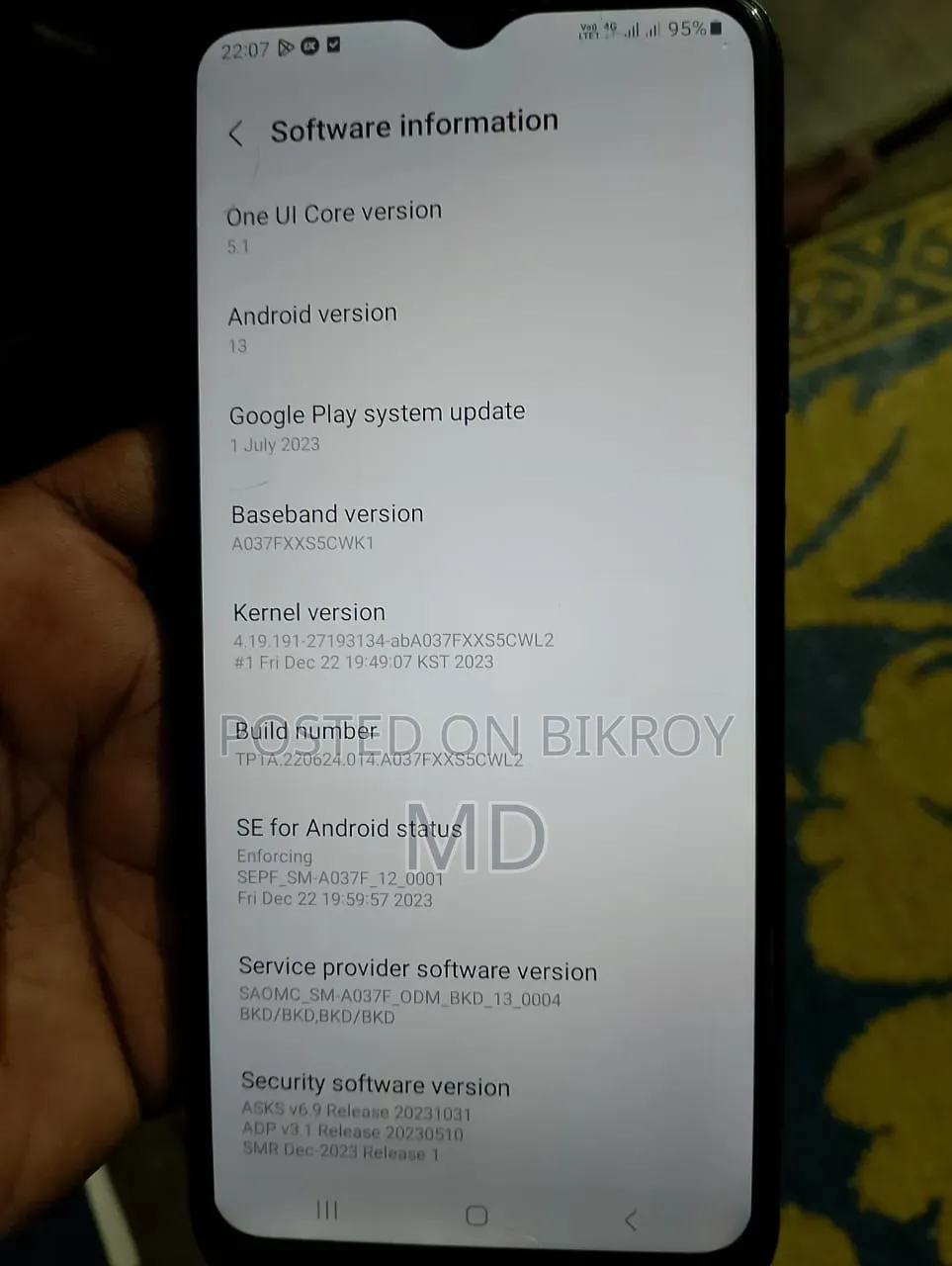Samsung Galaxy A03s 64 GB Black
