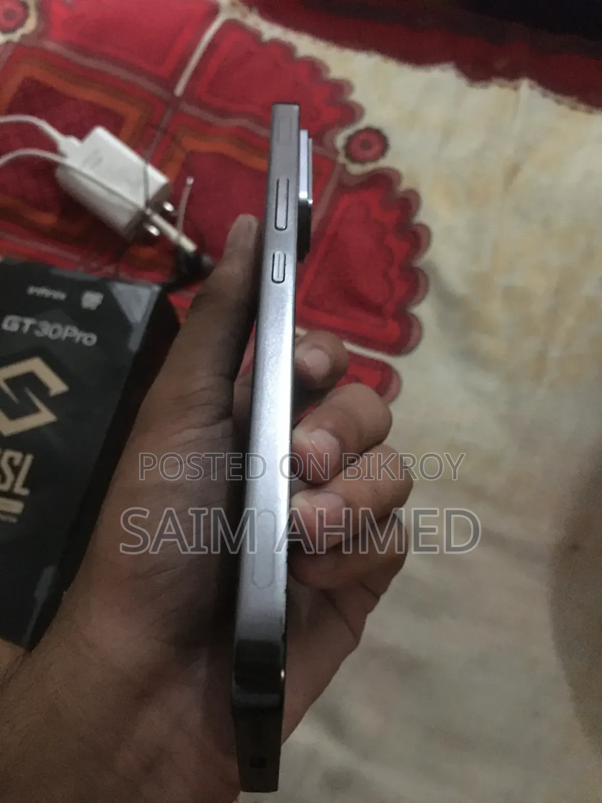 ইনফিনিক্স জিটি ৩০ প্রো ৫জি ২৫৬ জিবি সিলভার