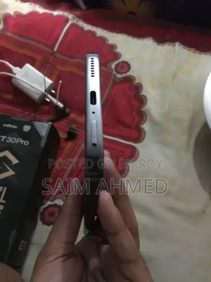 ইনফিনিক্স জিটি ৩০ প্রো ৫জি ২৫৬ জিবি সিলভার