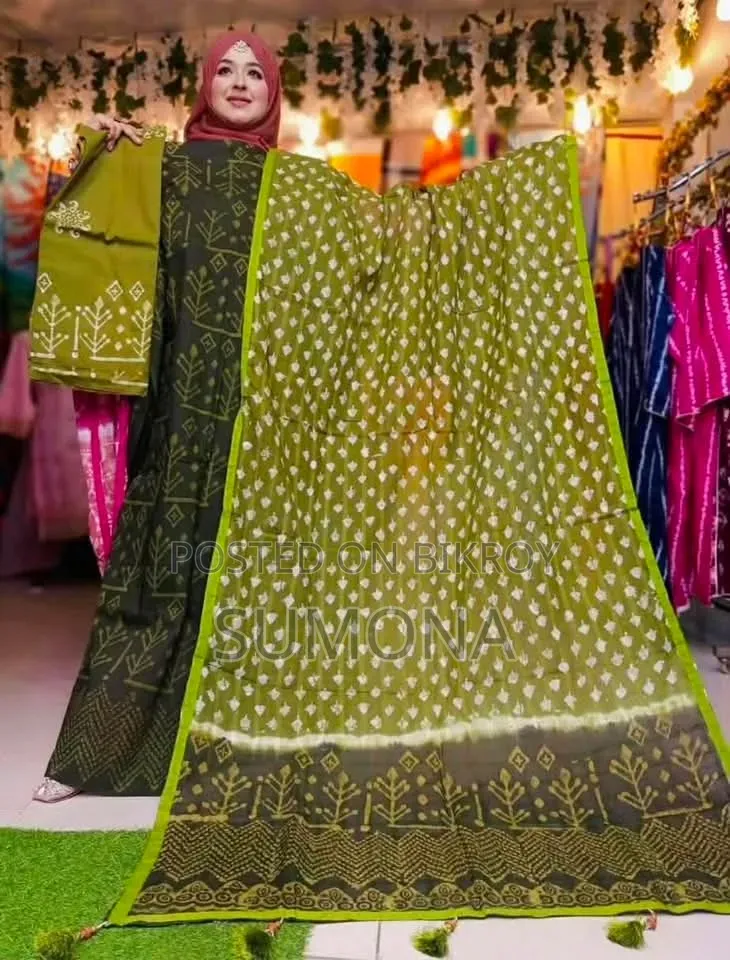 বাটিক থ্রী পিস