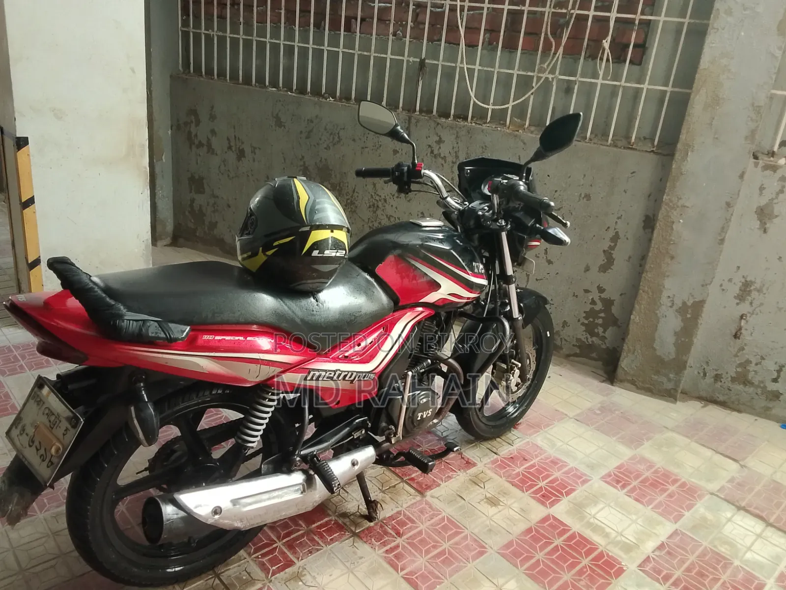 TVS Metro Plus 2019 Black
