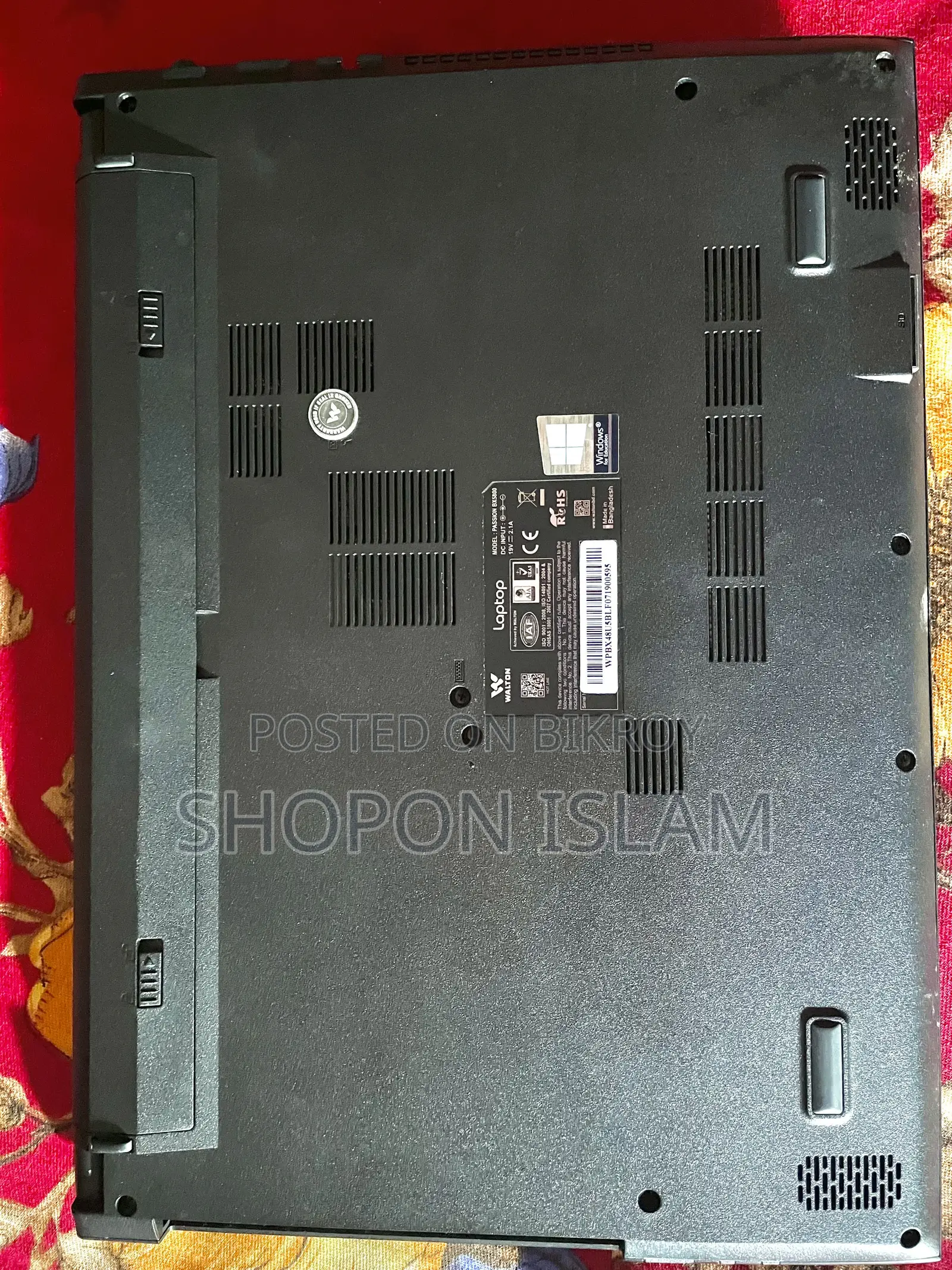 Laptop 4GB Intel Core i5 HDD + 1TB SSD