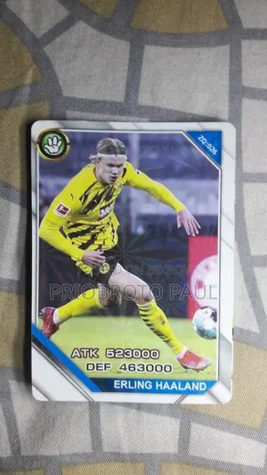 These are official Panini football player star cards brought from abroad.