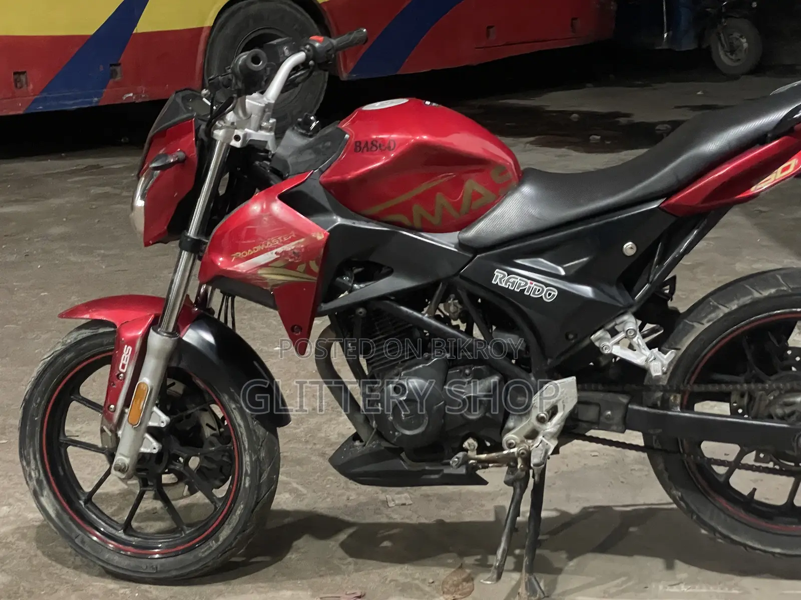 রোডমাস্টার রেপিডো ১৬৫ ২০১৮ লাল