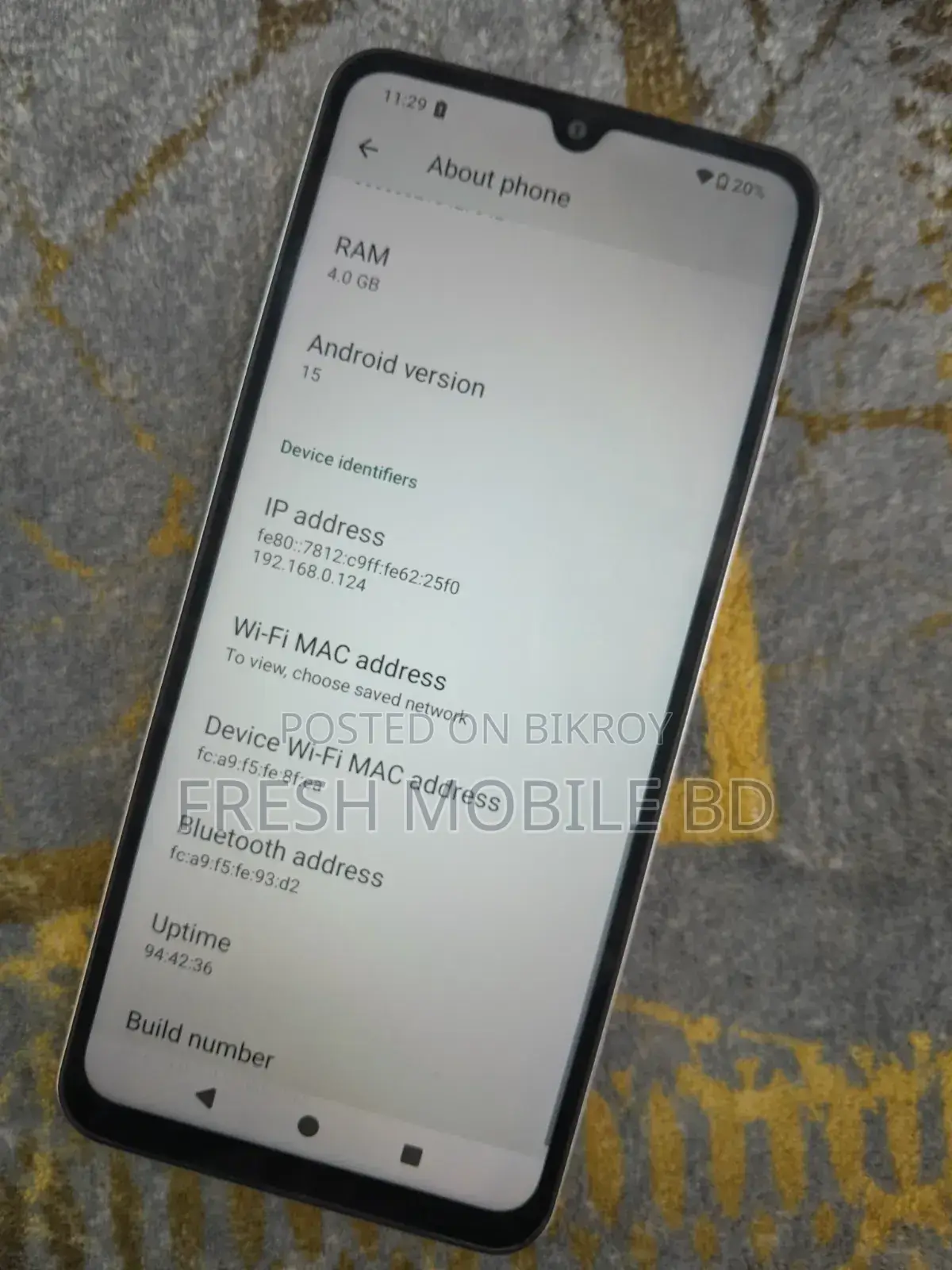 শাওমি রেডমি এ৫ ৪জি ৬৪ জিবি লাল