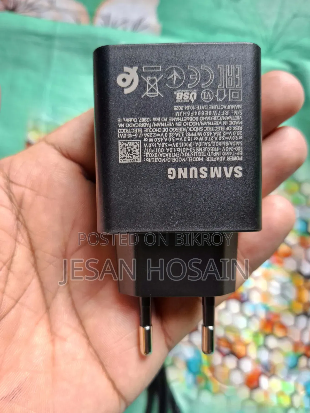 Samsung 45 Watt Original Super Fast Charger