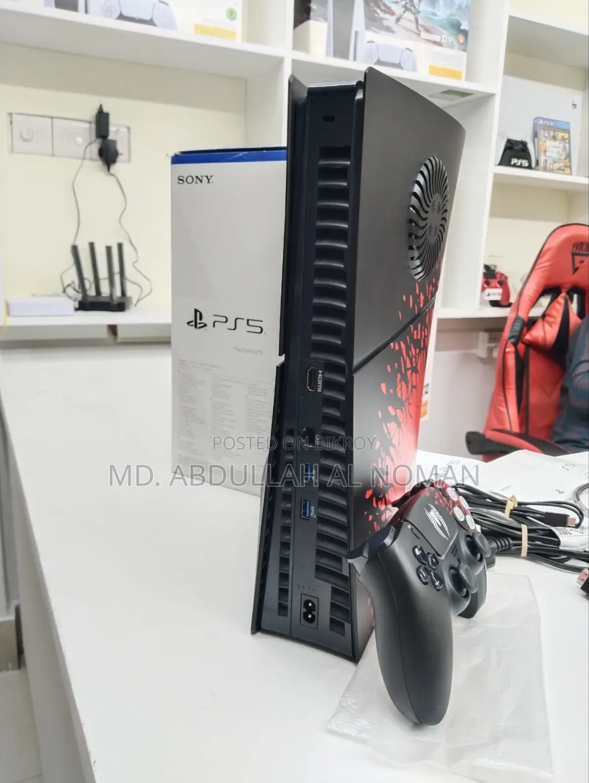 Ps5 Slime Disk Digital Spiderman Edition