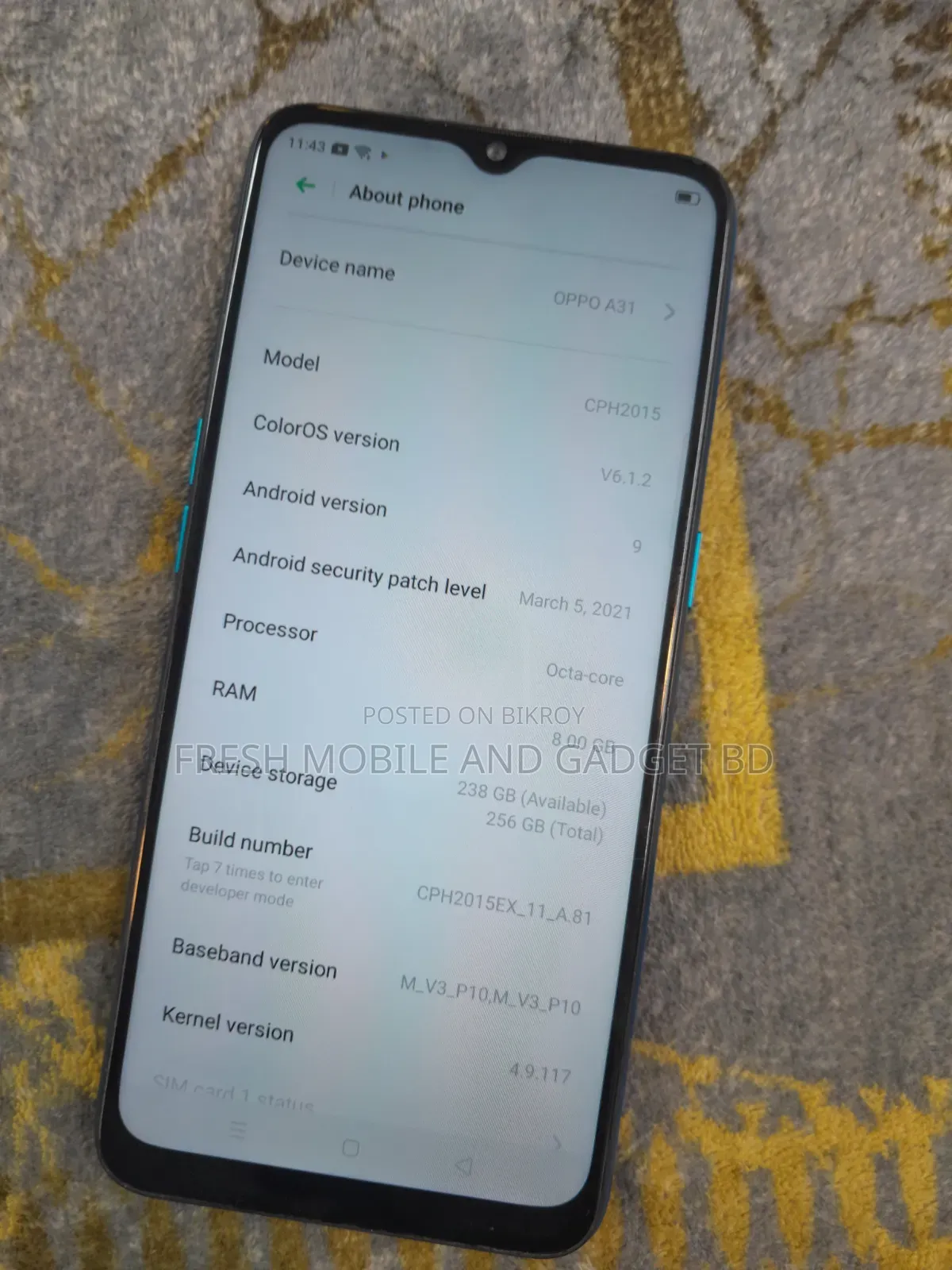 Oppo A31 128 GB