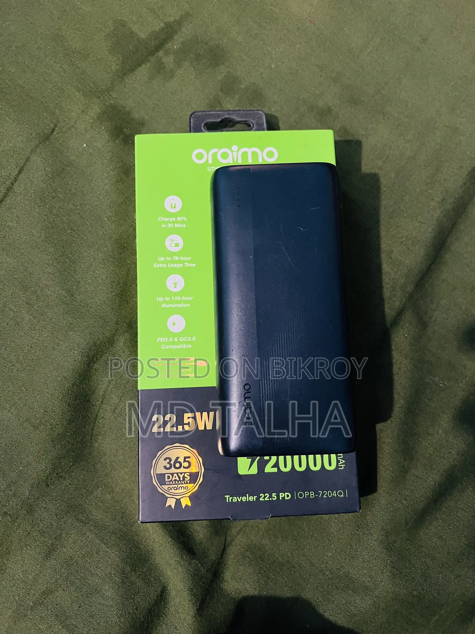 Oraimo 20000mah Power Bank