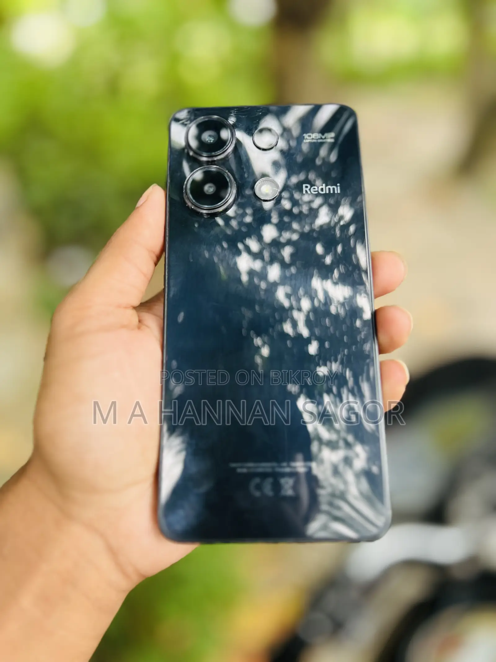 শাওমি রেডমি নোট ১৩ ২৫৬ জিবি ব্ল্যাক