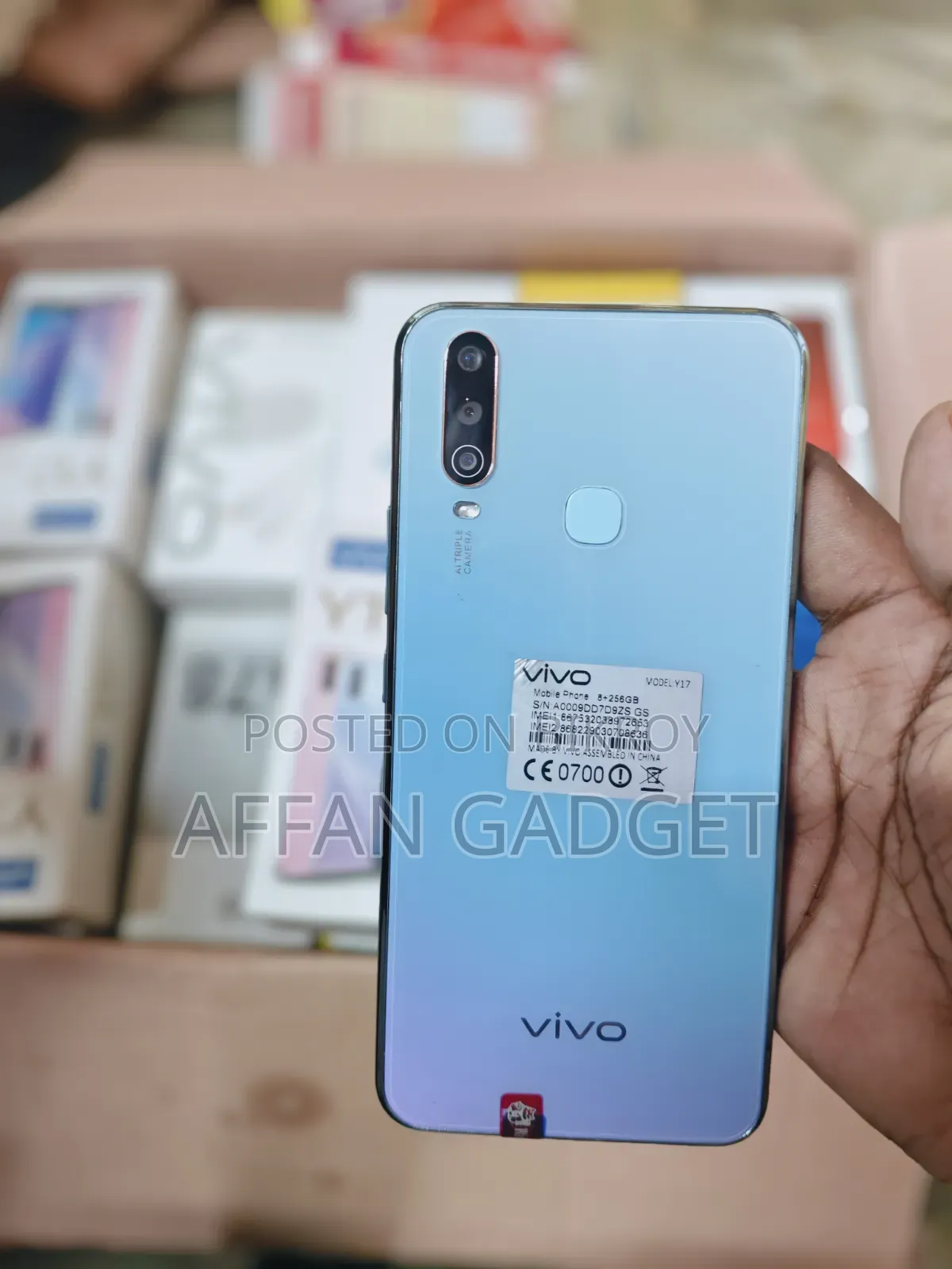 Vivo Y17 256 GB