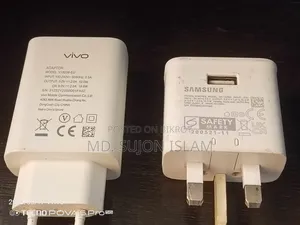 Vivo 18w And Samsung 15w Adapter