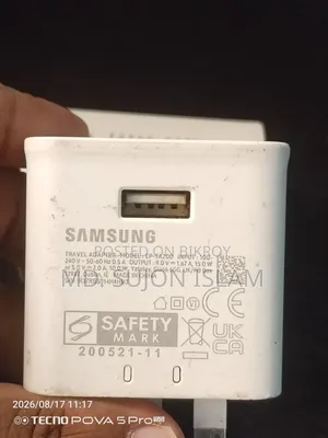 Vivo 18w And Samsung 15w Adapter