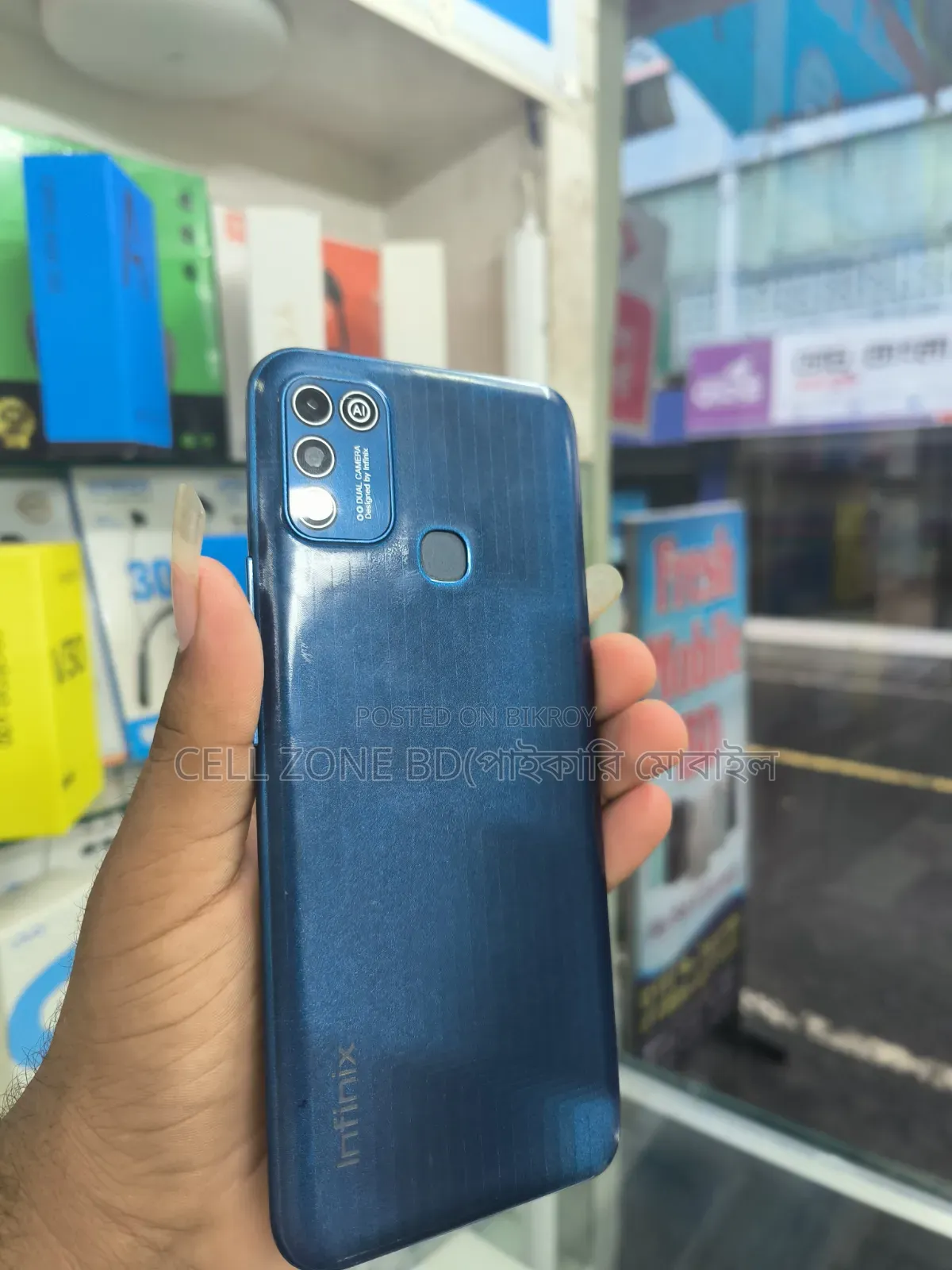 ইনফিনিক্স হট ১১ প্লে ১২৮ জিবি গ্রে