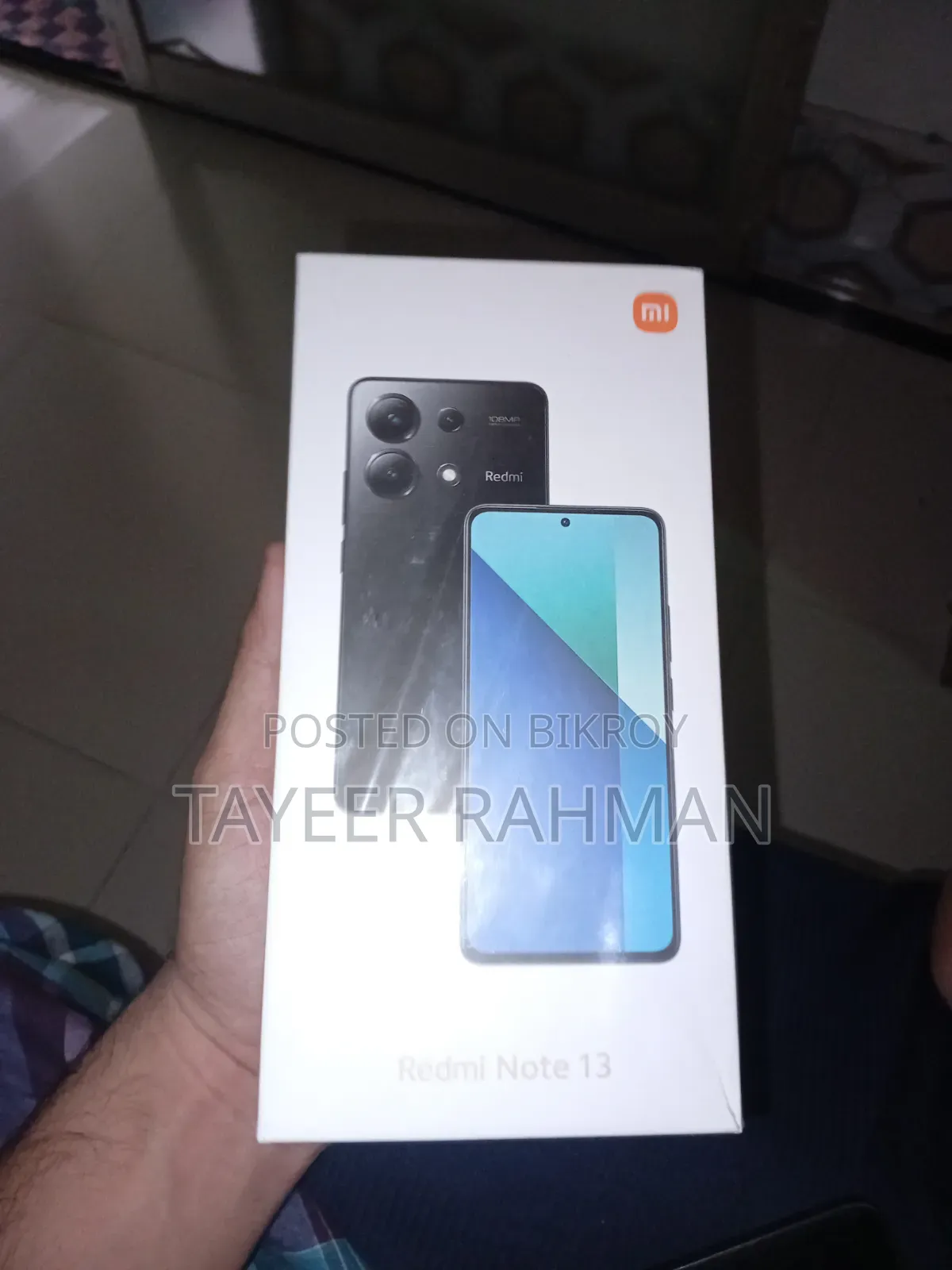 New Xiaomi Redmi Note 13 256 GB Black