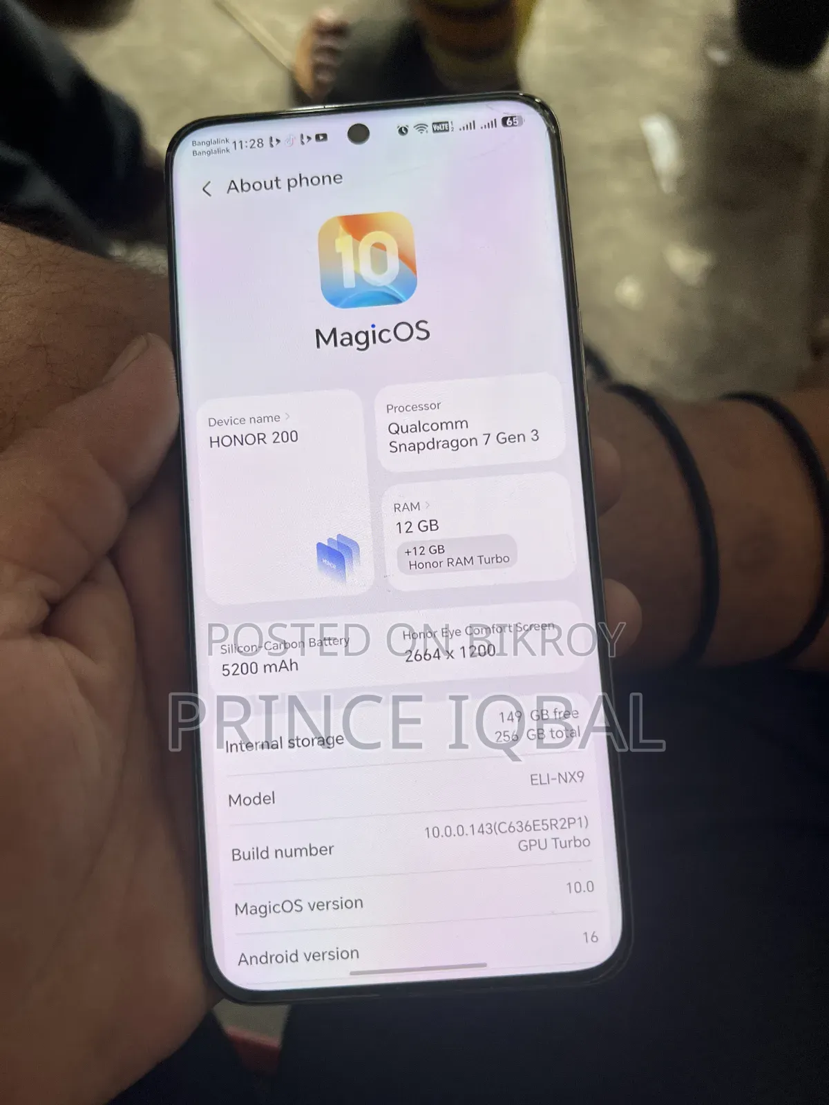 Honor 200 256 GB White
