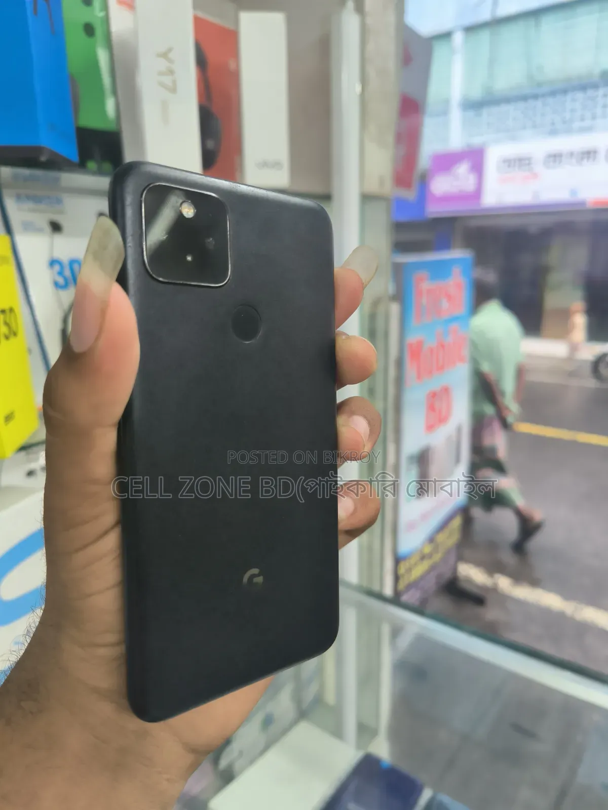 গুগল পিক্সেল ৫ ১২৮ জিবি কালো