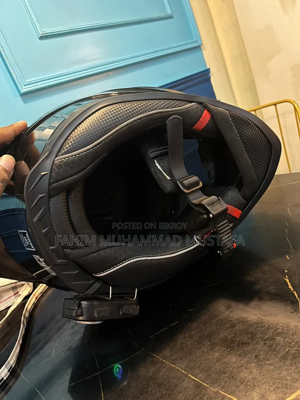 My Helmet G Force Glossy Metallic Black