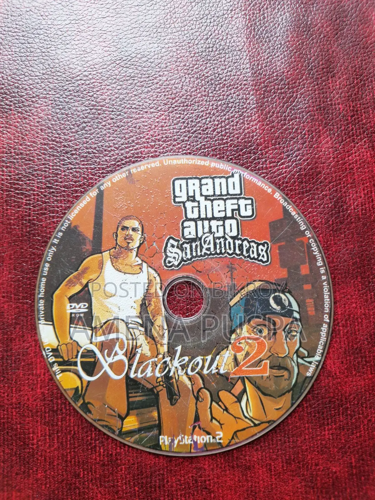 PS2 Game DVD Collection – God of War, GTA, NFS More