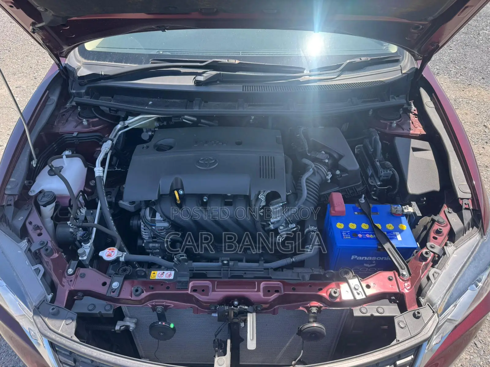Toyota Allion 2021 Red Wine