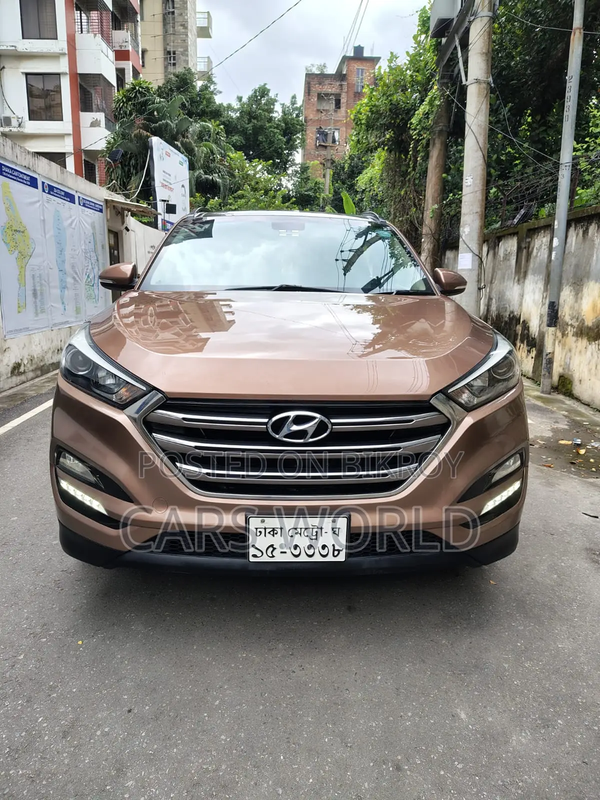 Hyundai Tucson Sport All-Wheel Drive 2016 Brown