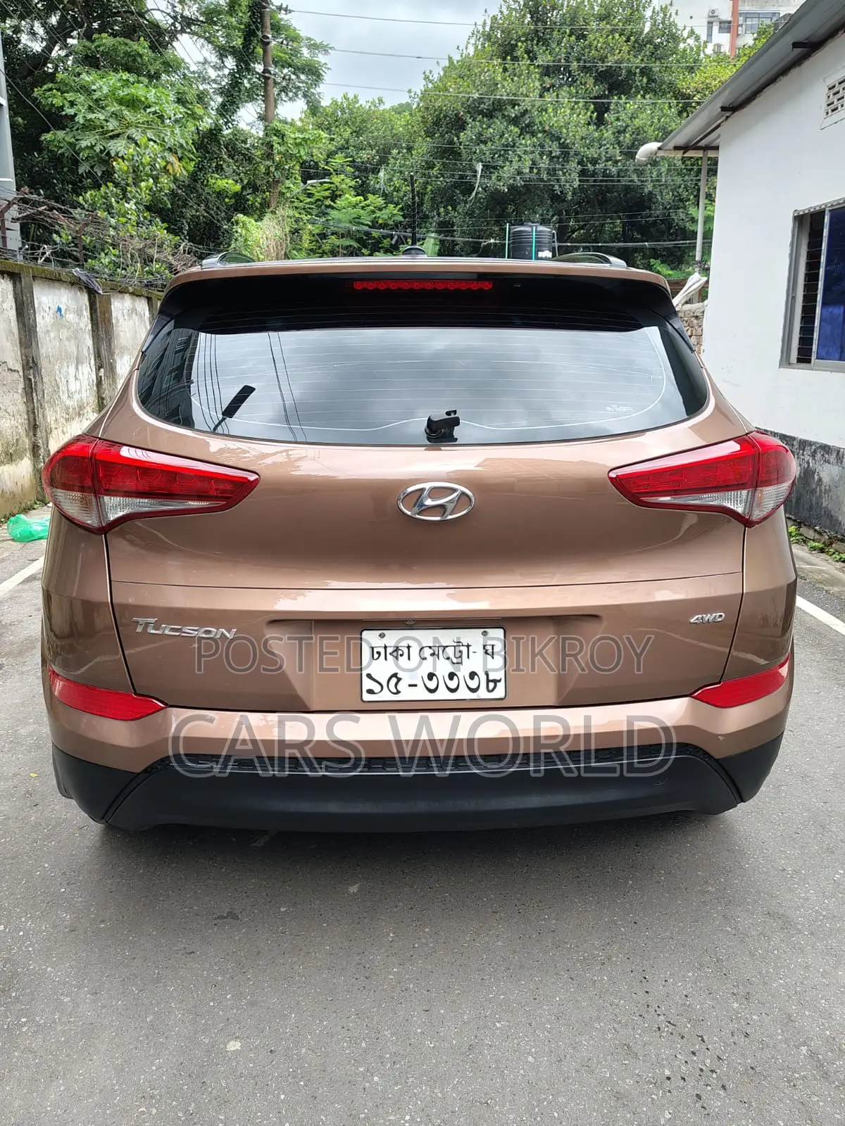 Hyundai Tucson Sport All-Wheel Drive 2016 Brown