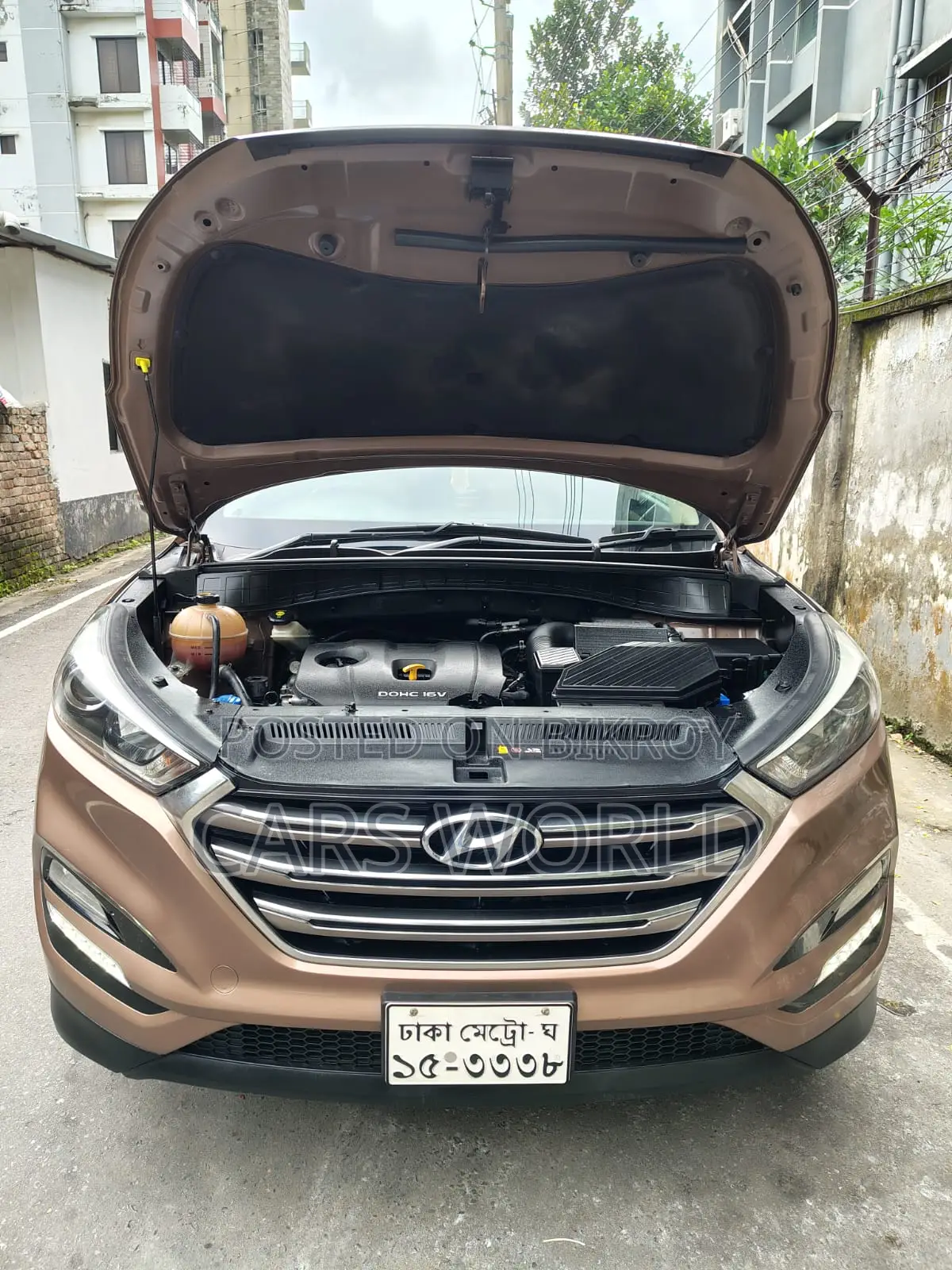 Hyundai Tucson Sport All-Wheel Drive 2016 Brown