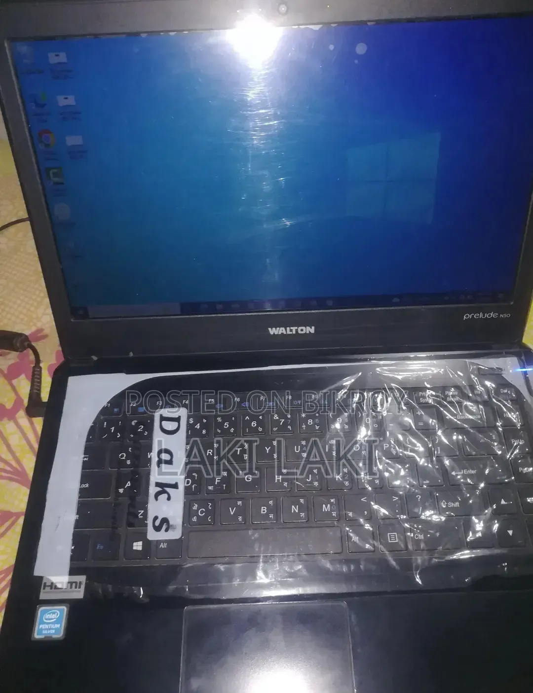 Laptop 8GB Intel Pentium SSD 256GB