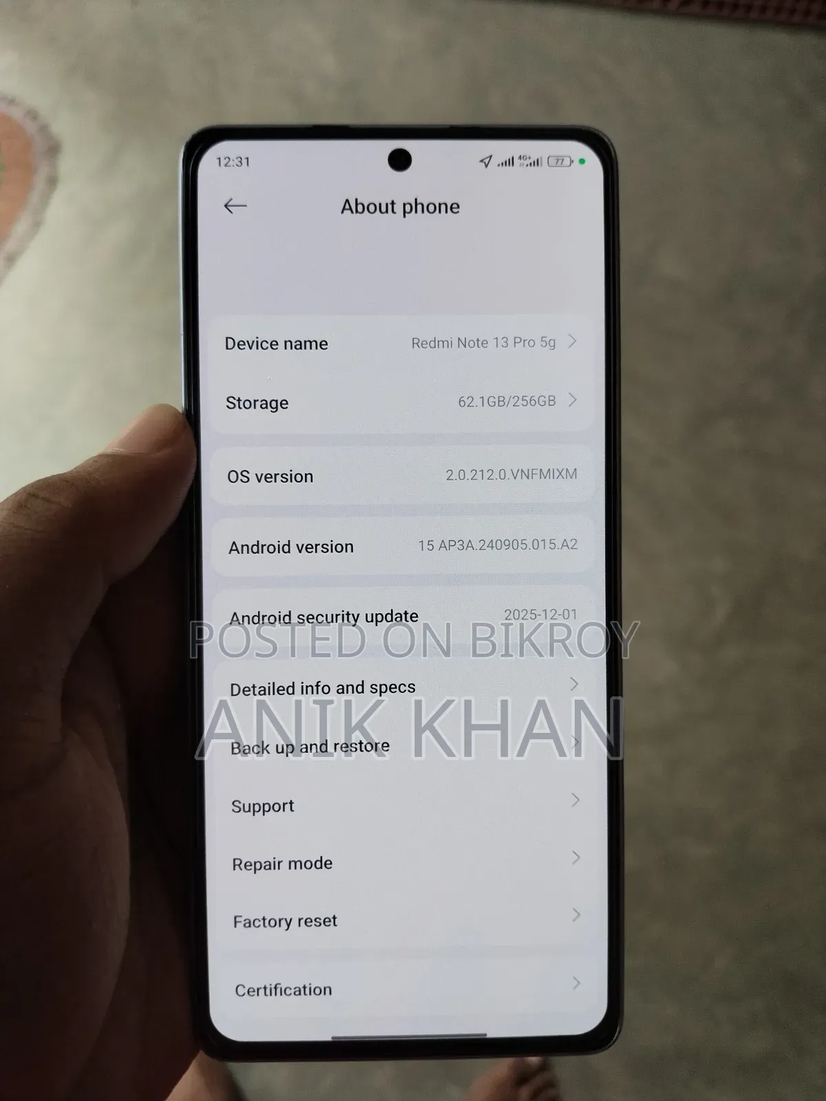 Xiaomi Redmi Note 13 Pro 256 GB Purple