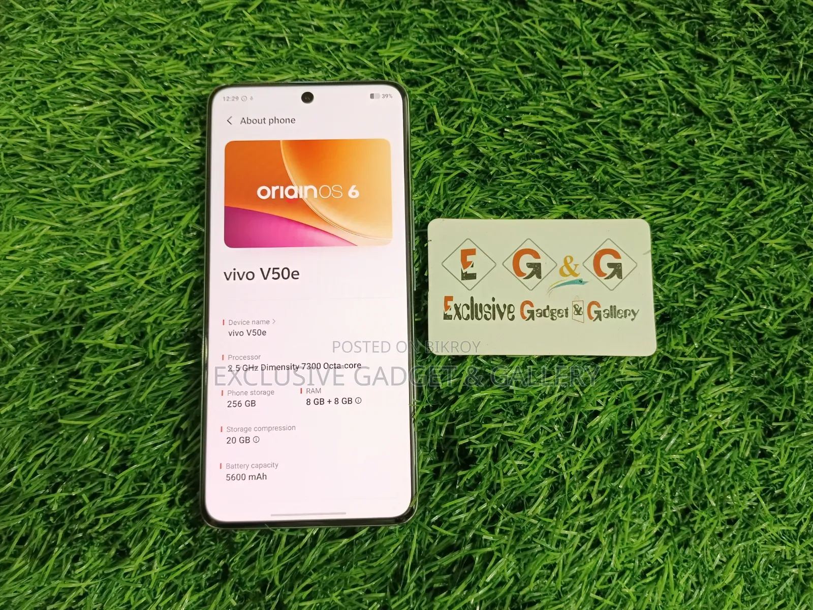 Vivo V50e 256 GB White