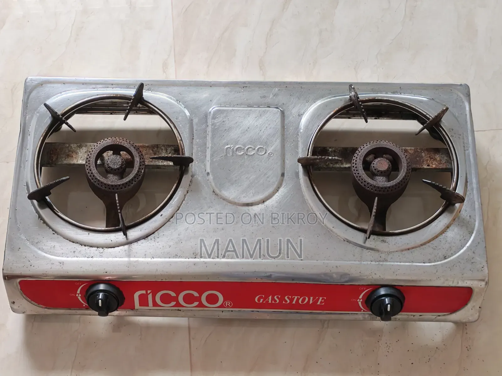 Gas Stove - Ricco Brand