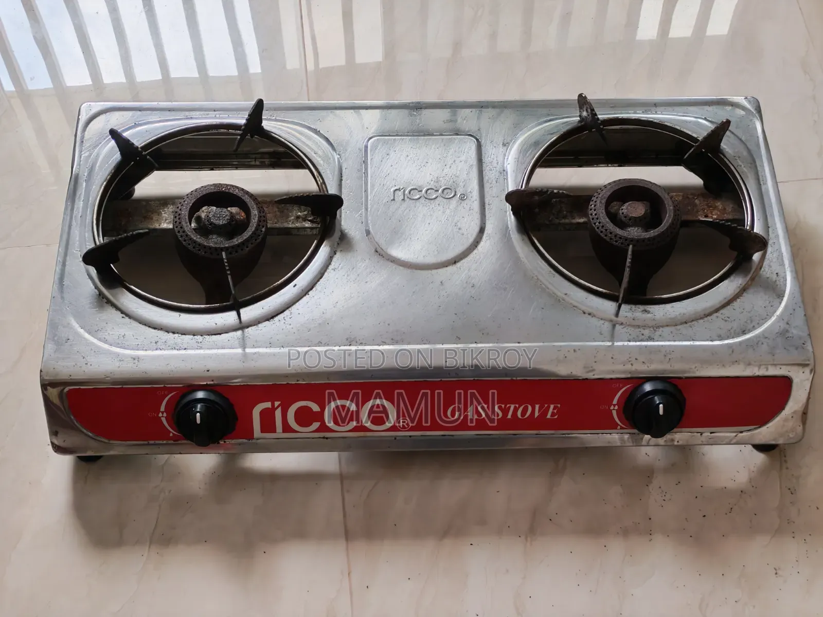 Gas Stove - Ricco Brand